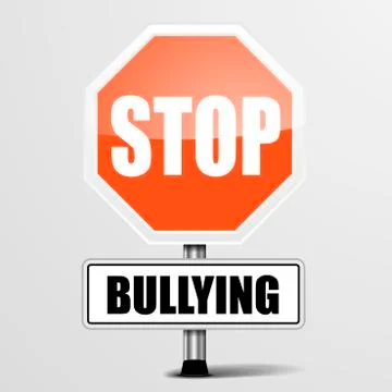 Stop bullying Stock Illustration