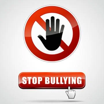 Stop bullying Stock Illustration