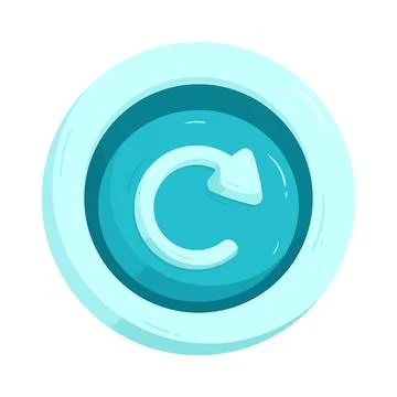 Stop button Stock Illustration