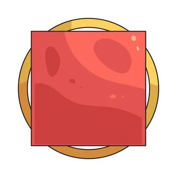 Stop Button illustration Stock Illustration