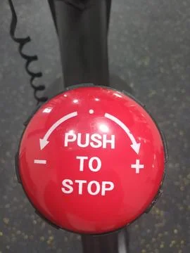 Stop button Stock Photos