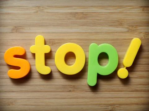 Stop concept Stock Photos