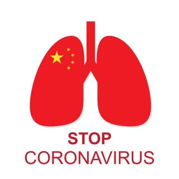 Stop coronavirus concept Stock Illustration
