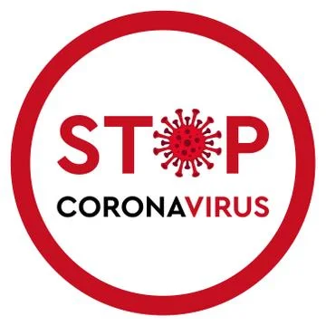 Stop Coronavirus Concept Stock Illustration