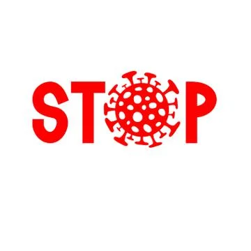 Stop coronavirus. Illustrazione stock