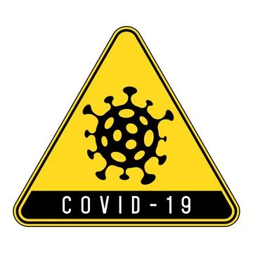 Stop coronavirus sign Stock Illustration