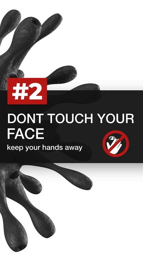 Stop Coronavirus (Video Vertical) Video stock 128195061