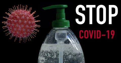 STOP COVID-19 Stock Footage 126317352