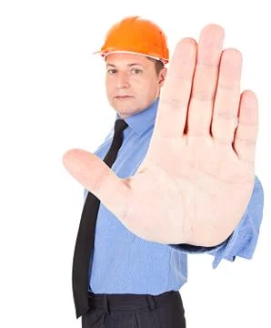 Stop! Danger Zone! Foto stock