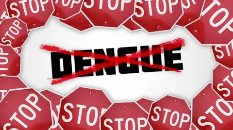 Stop Dengue concept animation. Stock Footage 44214463