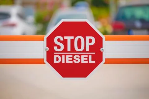 Stop Diesel Stock Photos