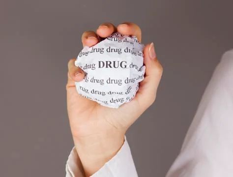 Stop drug Stock Photos
