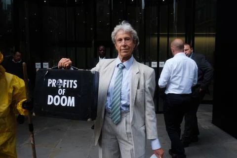  Stop EACOP climate protest, London, UK. London, UK. 30 AUG, 2023. Activis... Stock Photos