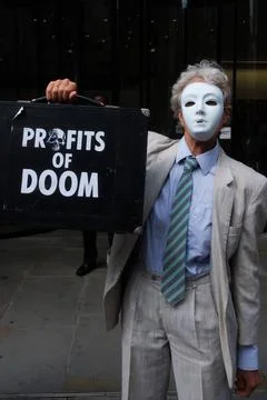  Stop EACOP climate protest, London, UK. London, UK. 30 AUG, 2023. Activis... Stock Photos