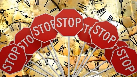 Stop the fast running time. Future time. 34 스톡 동영상 103715344