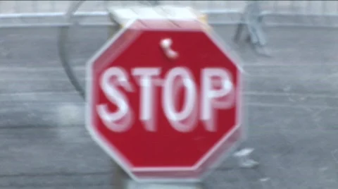 STOP!!! Stock Footage 305013