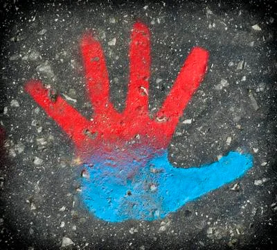 Stop hand Stock Photos