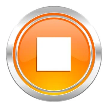 Stop icon. Stock Illustration