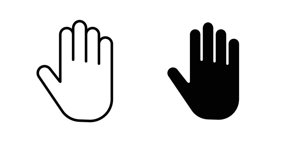 Stop icon vector design illustrations イラスト素材