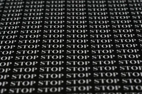 Stop Stock Illustration