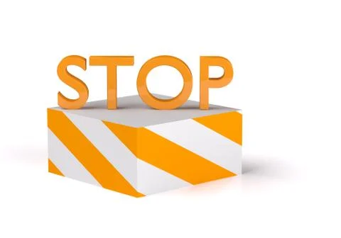 Stop Stock Illustration