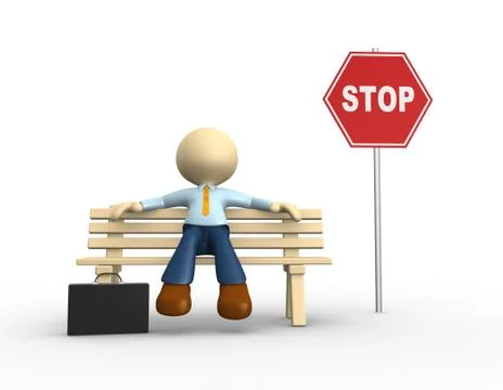 Stop Stock Illustration
