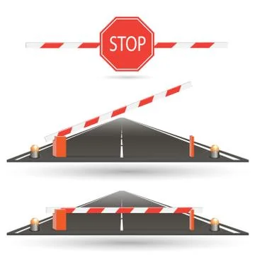 Stop Illustrazione stock