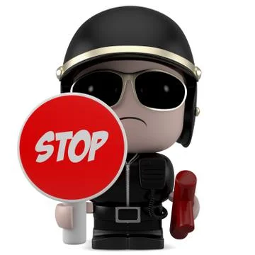 Stop Stock Illustration