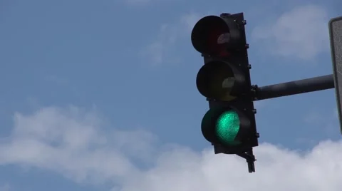 Stop Light Stock Footage 41667408