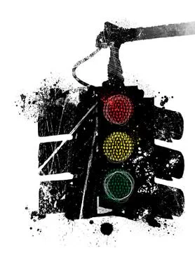 Stop Light Illustrazione stock