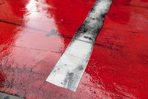 Stop line Stock Photos