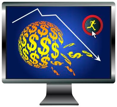 Stop Loss Order Stock Illustration