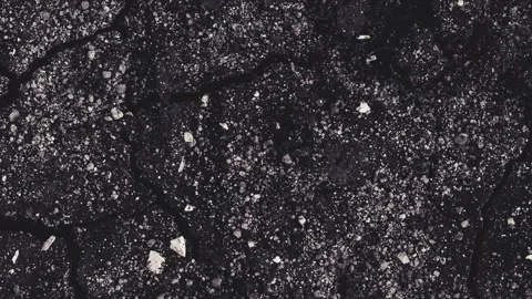 Stop motion animated mud texture background. Crumpled White Paper 4k loop Stock Footage 294696712