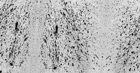 Stop motion animated paint sprayed texture background or luma matte Stock Footage 100976983