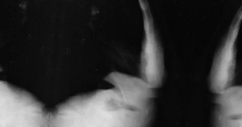 Stop motion animated X-ray texture background or luma matte 库存影片 100976567