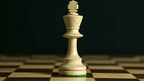 Stop motion animation of appearing chess pieces on the chessboard Stock Footage 174875463
