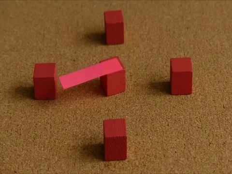 Stop motion animation concept time Stock Footage 72951092