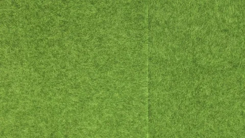 Stop Motion Animation. Green grass wooden hands with CSR, Corporate social re Stock Footage 105235596