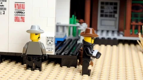 Stop Motion, Animation, LEGO Stock Footage 120430150