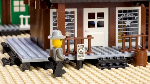 Stop Motion, Animation, LEGO Stock Footage 120430285