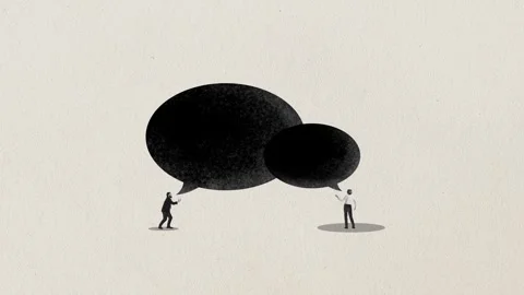 Stop motion. Animation. Making new approach, strategy on beige background Video stock 252654236