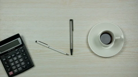 Stop motion animation open blank book. Video stock 116781364