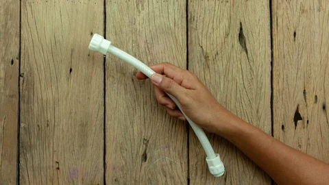 Stop motion animation set of tools on wooden background Stock Footage 103824236