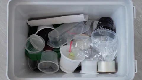 Stop motion animation: sorting of garbag... | Stock Video | Pond5