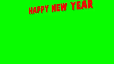 Stop motion animation video, New 2020 year minimalistic animation.happy new y Stock Footage 121598320