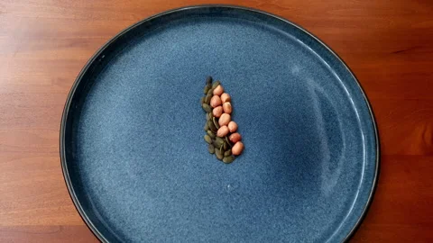 Stop motion animation of the word "Diet". Stock Footage 162340076
