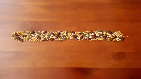 Stop motion animation of the word "Eat". Stock Footage 162624837