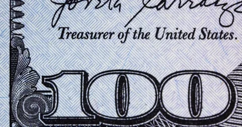 Stop Motion. Background with Dollar Bills. Stock Footage 151868477