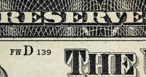 Stop Motion. Background with Dollar Bills. Stock Footage 151868500