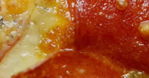 Stop Motion Background with Pizza Stock Footage 154098944